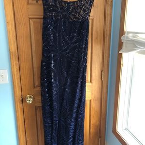 Tahari 14 Navy dress